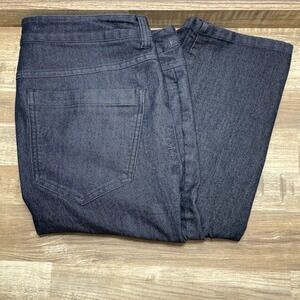 Bylt Basics Tech Denim Everyday Pant 2.0 Dark Wash Stretch Men's 36 Dark Indigo